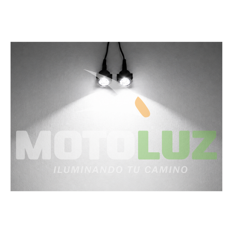 Led ojos de aguila blanco