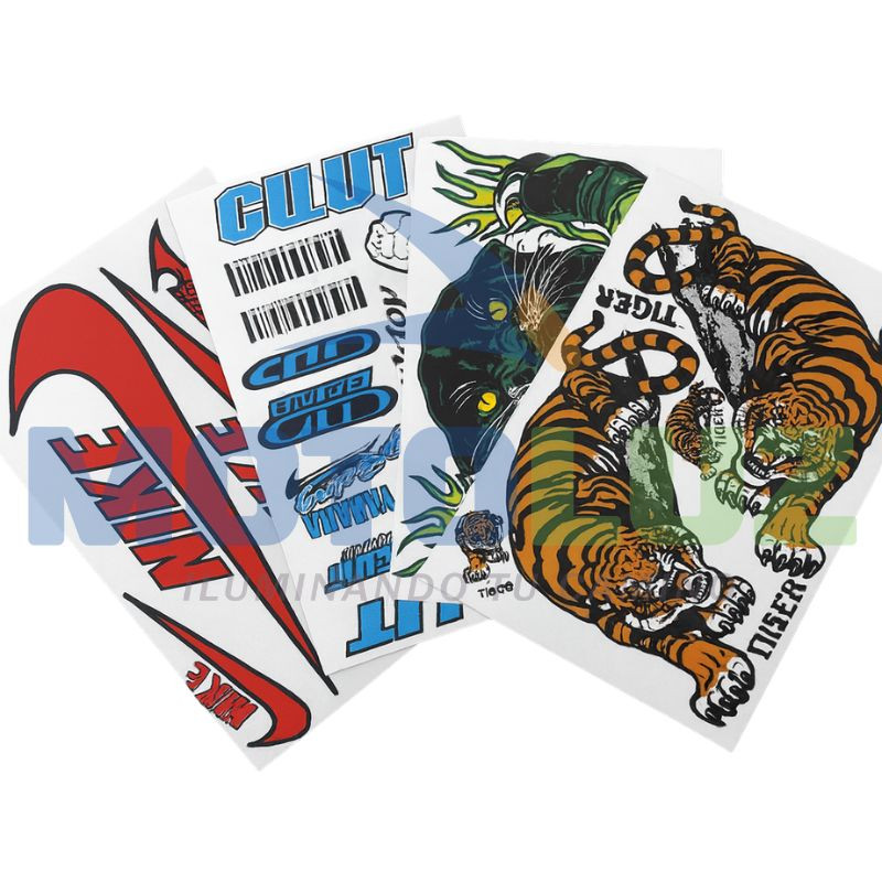 Stikers tamaño a4