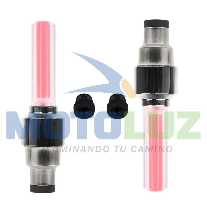 Piton led para bicicleta moto y auto-rojo