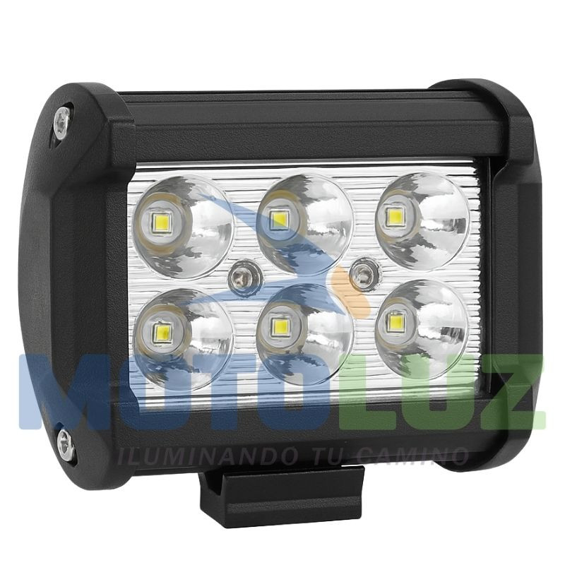 Robotito 6 leds luz blanca para moto