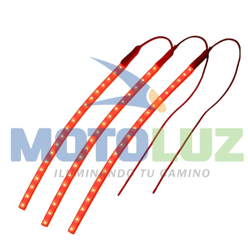 Tira led 30cm -roja
