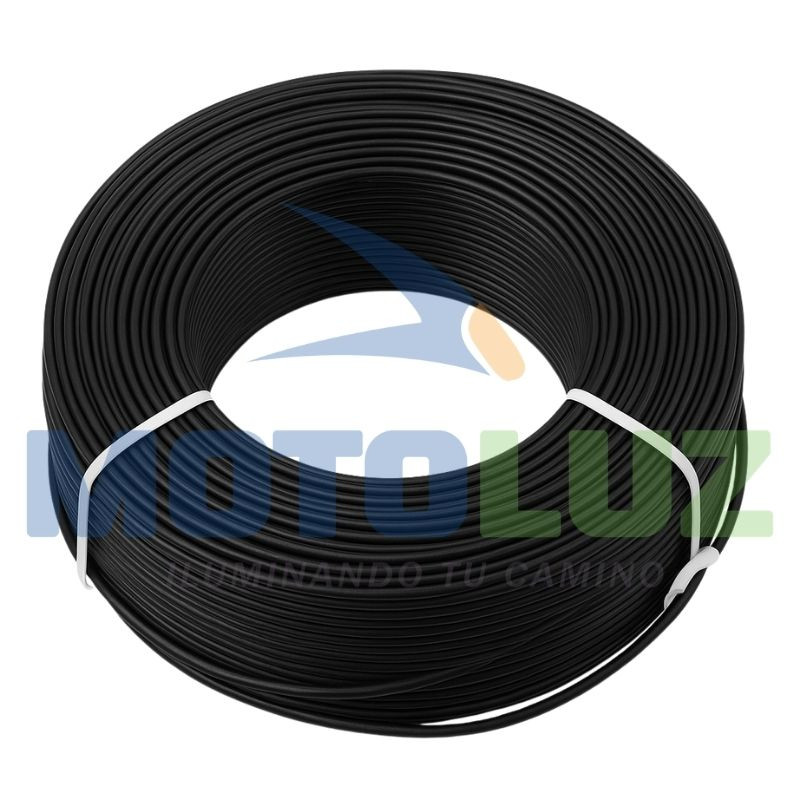 Cable automotriz generico # 18 - negro
