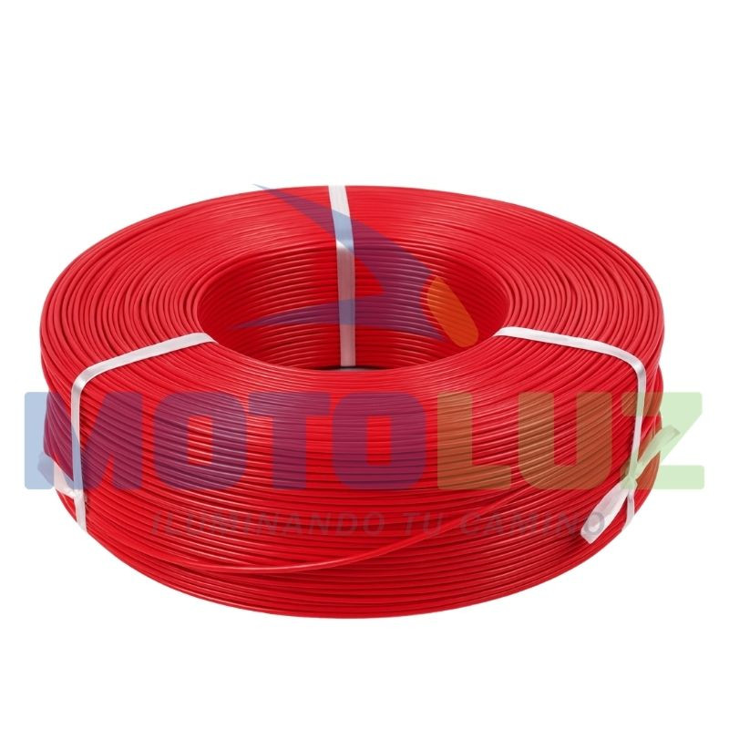 Cable automotriz generico #18 - rojo