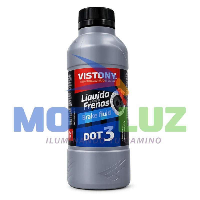LIQUIDO PARA FRENO DOT - 3 - 237MLV/ 8  ONZ  - VISTONY