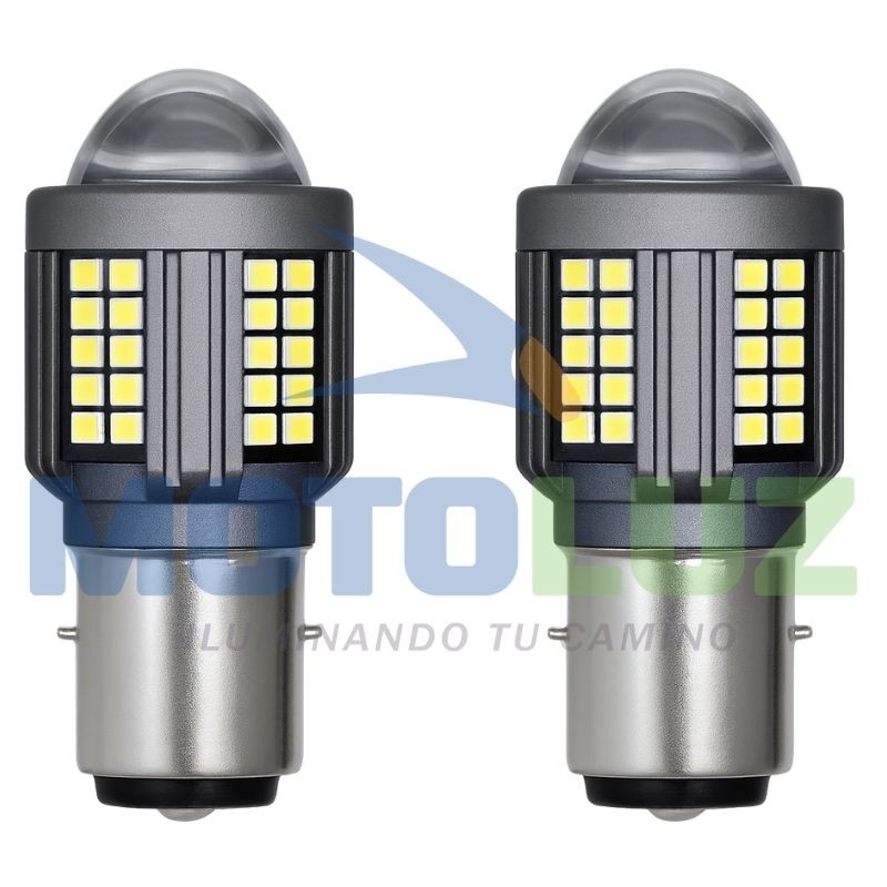 Foco delantero microleds para moto gl