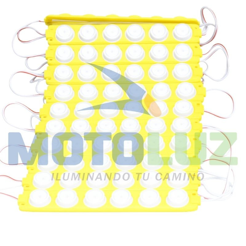Modulos de 6 botones ambar - 12v