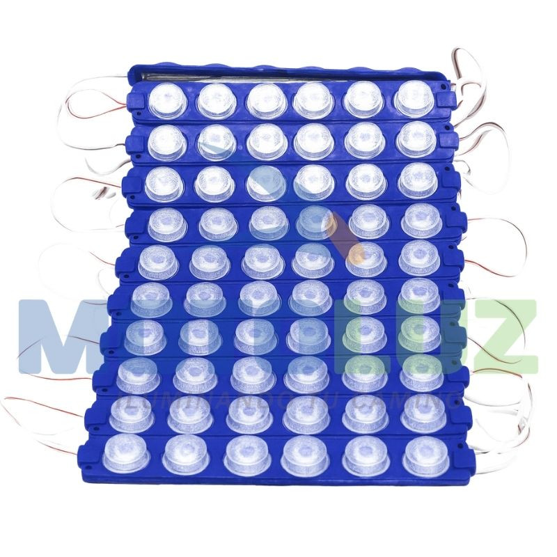 Modulos de 6 botones azul - 12v