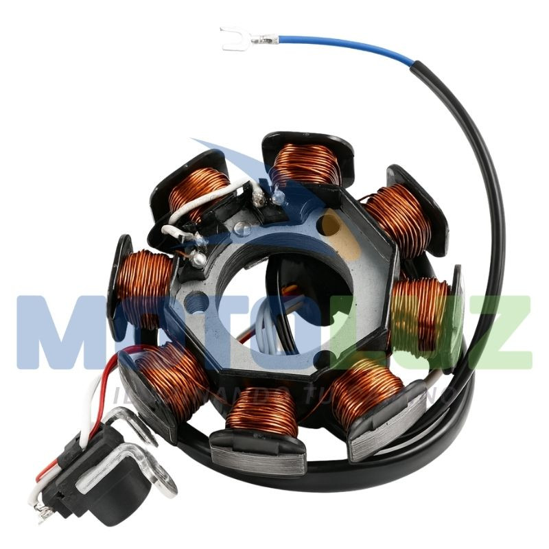 Alternador de 8 bobinas compatible con la cg125/150