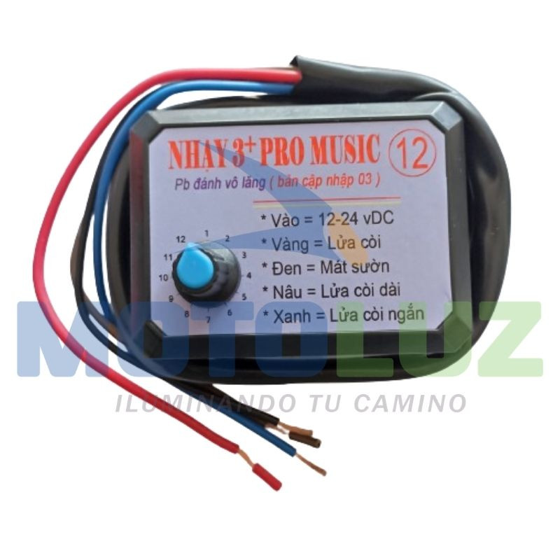 Controlador de bocina electronica musical