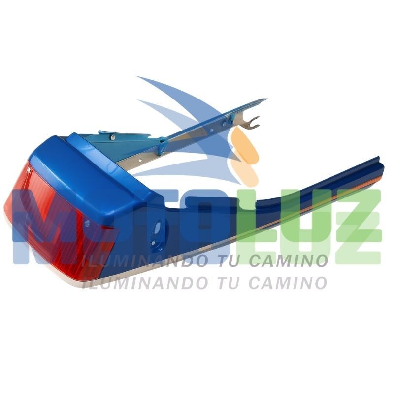 Carenado posterior de moto lineal gl - azul