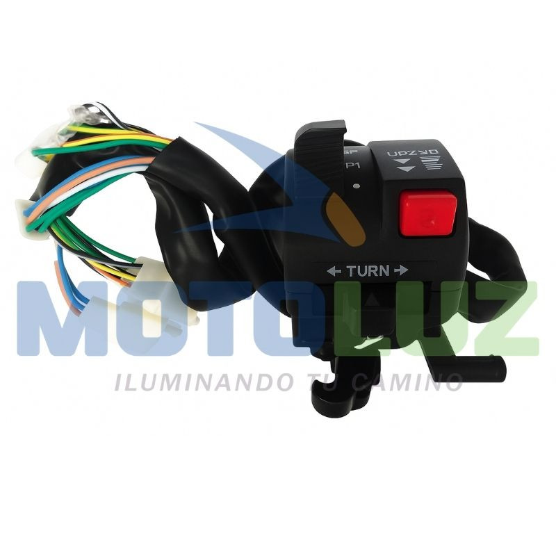 Comando c100/110 izquierdo luces para moto