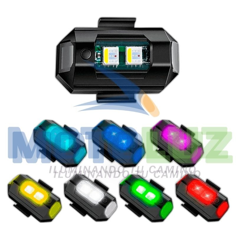 Farito led multicolor y multifunción - recargable.