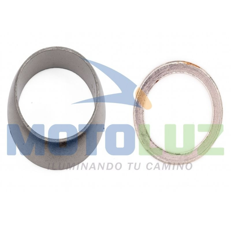 Par de mechas centrales para tubo de escape de carguera