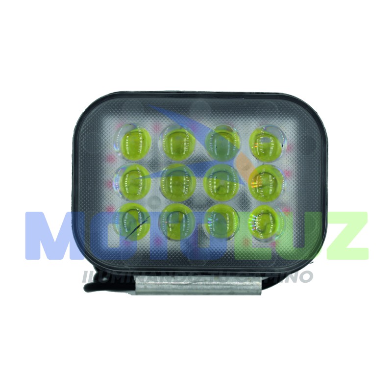 FARITO RECTANGULAR DE 12 LEDS