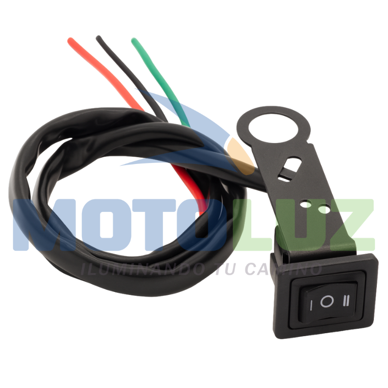 INTERRUPTOR DE 3 GOLPES CON BASE METAL