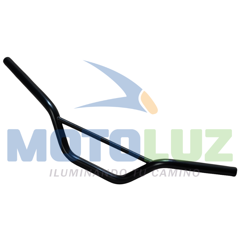 TIMON DE LA GY150 / BROS NEGRO CON SOPORTE