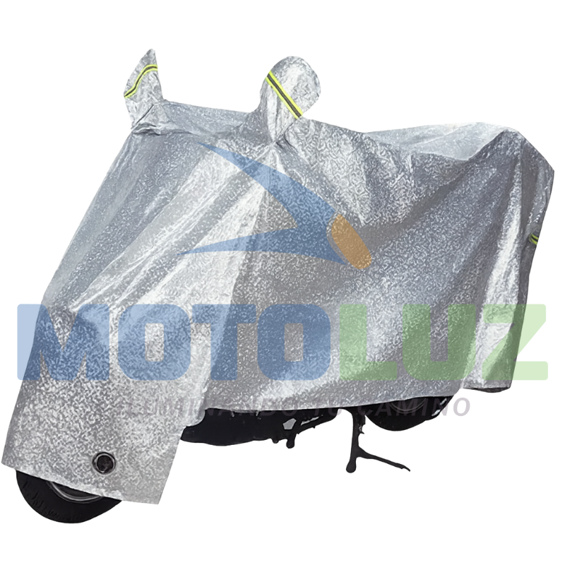 FUNDA PARA MOTO XL - PLATA