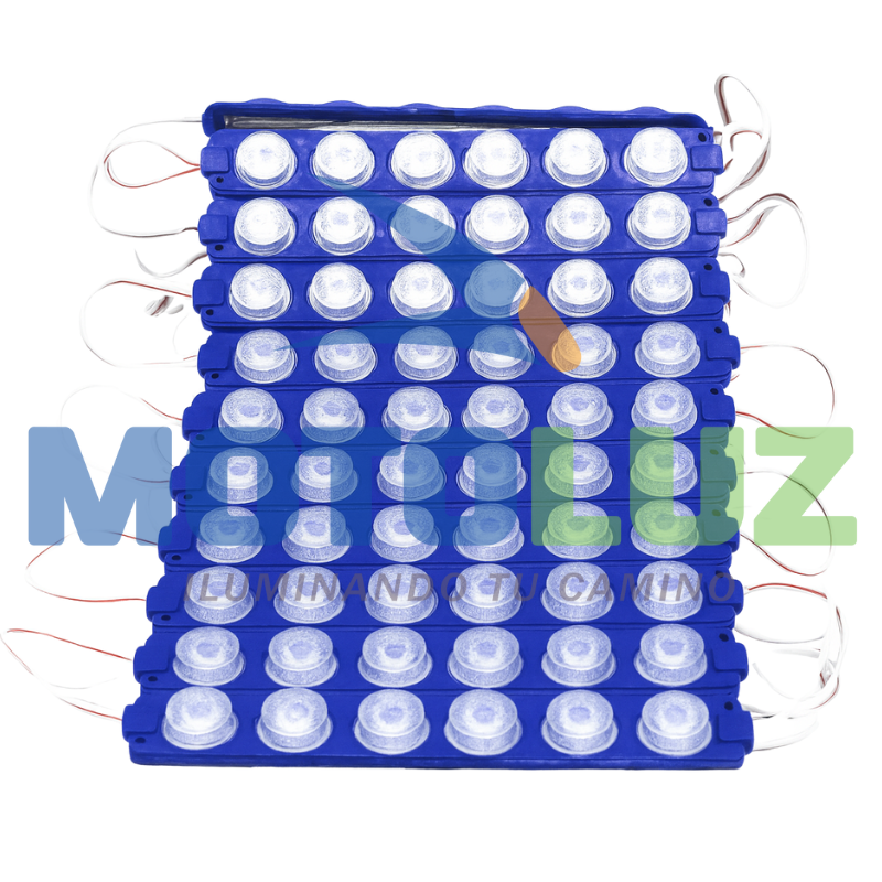 MODULOS DE 6 BOTONES AZUL - 12V