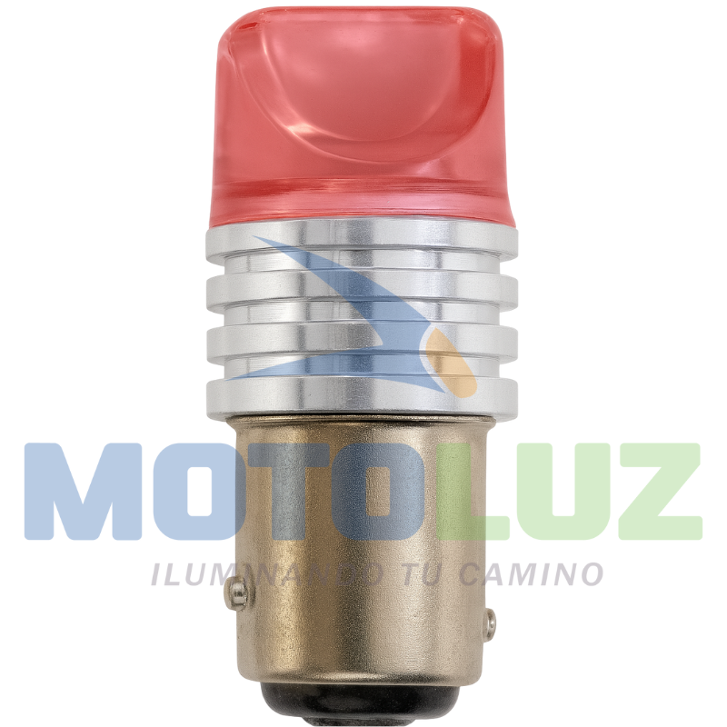 FOCO DIENTE DE 9 LED POSTERIOR LUZ ROJA ESTATICA Y PARPADEANTE