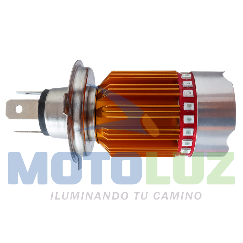 FOCO PAYASO DE 4 LEDS H4 - SIN COBERTOR