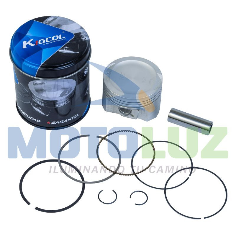 Piston kit std cg150 62mm -kigcol